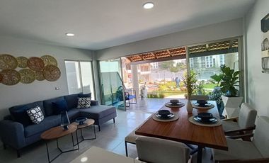 Preventa de casa nueva de 3 recamaras con Roof Garden y alberca en residencial Terra Rio, Santa Fe, Xochitepec, Mor.