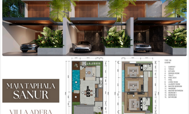 MAJA TAPHALA SANUR, EXLUSIVE VILLA ONEGATE GATE Sistem DI SANUR