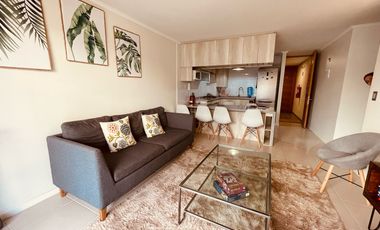 Soleado departamento en arriendo por año corrido