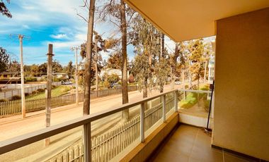 Soleado departamento en arriendo por año corrido