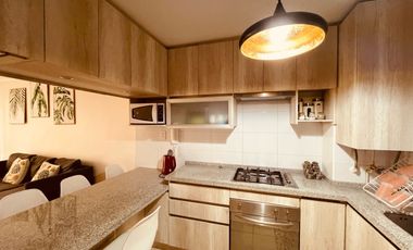 Soleado departamento en arriendo por año corrido