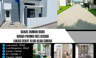 Perumahan Dekat Alun2 Cimahi Promo 5 unit lg September 2025 di 380jt