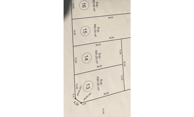 Lote terreno en La Baliza