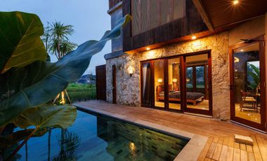 Villa view laut villa cemagi canggu villa baru