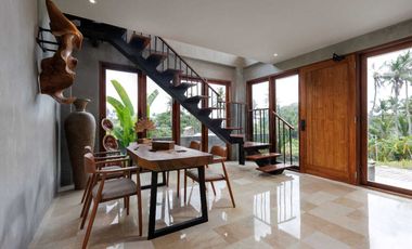 Villa view laut villa cemagi canggu villa baru