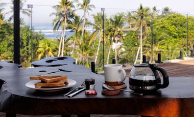 Villa view laut villa cemagi canggu villa baru