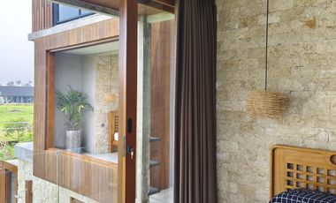 Villa view laut villa cemagi canggu villa baru