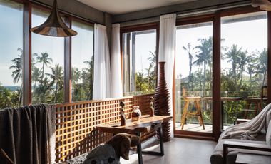 Villa view laut villa cemagi canggu villa baru