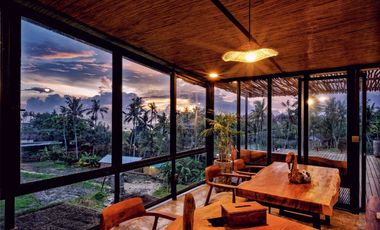 Villa view laut villa cemagi canggu villa baru