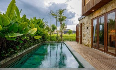 Villa view laut villa cemagi canggu villa baru