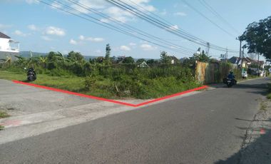 Tanah Bagus Pinggir Jalan di Selatan Pasar Kotagede Cocok Untuk Usaha