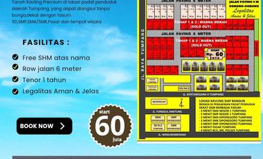 promo tanah kavling murah lokasi tumpang malang