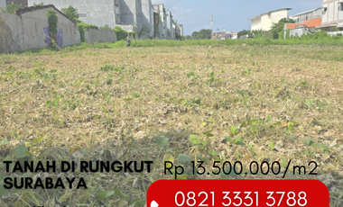 Dijual Segera Tanah Lokasi Strategis di Rungkut Surabaya