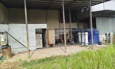 Gudang Ex Pabrik Minuman Ringan di Setu Bekasi