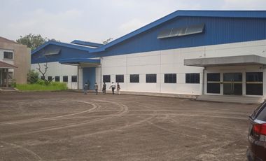 Sewa Pabrik 5000 meter Halaman Luas dekat Pintu Tol Japek 2 Karawang