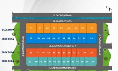 JUAL HARGA SPESIAL KAVLING TERAKHIR DI GADING KIRANA