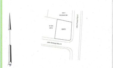 Dijual cepat tanah di pondok indah