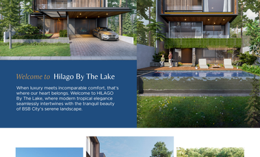 Rumah dengan danau di halaman belakang, serasa milik sendiri