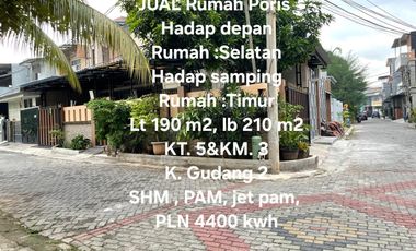 JUAL RUMAH PORIS PARADISE EKSLUSIF