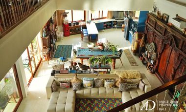 FREEHOLD COLONIAL-STYLE 6-BEDROOM VILLA WITH RICE FIELD VIEW - KABA-KABA