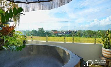 FREEHOLD COLONIAL-STYLE 6-BEDROOM VILLA WITH RICE FIELD VIEW - KABA-KABA