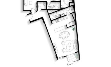 Venta De Departamento De Estreno En Chacarilla - 3 Hab - 2 Estacionamientos