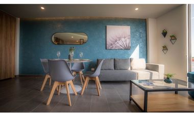 Renta de Departamento Amueblado dentro Fraccionamiento en Cholula