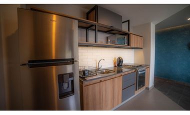 Renta de Departamento Amueblado dentro Fraccionamiento en Cholula