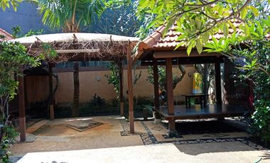 Rumah Joglo Asri View Sawah di Sanur Bali