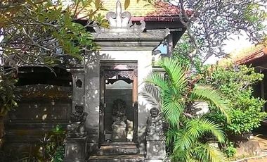 Rumah Joglo Asri View Sawah di Sanur Bali