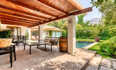Estupenda casa en Santa María de Manquehue