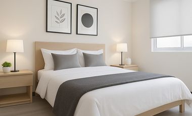 Departamento un Dormitorio con Jardin