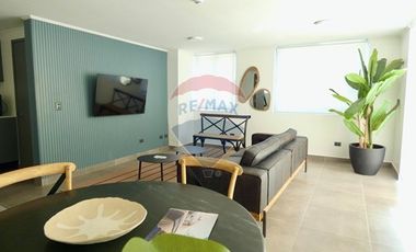 Departamento un Dormitorio con Jardin