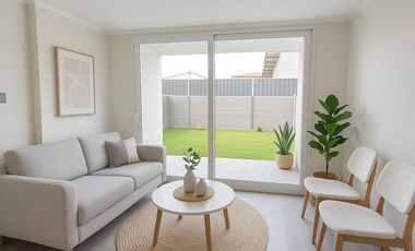 Departamento un Dormitorio con Jardin