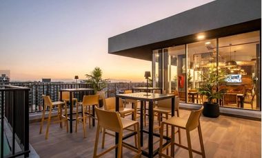 Arriendo Dpto 1D-1B Metro Santa Ana