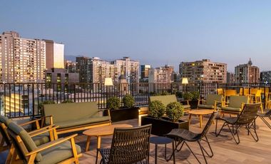 Arriendo Dpto 1D-1B Metro Santa Ana