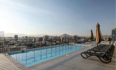 Arriendo Dpto 1D-1B Metro Santa Ana