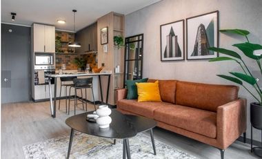 Arriendo Dpto 1D-1B Metro Santa Ana