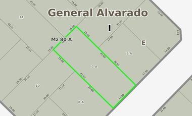 Terreno en venta - 691 mts2 - Miramar