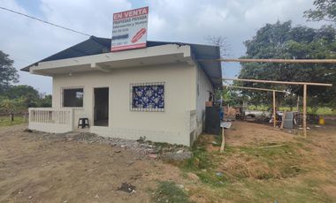 Terreno Residencial con Vivienda – Vía Chone-Boyacá, Chone