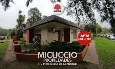 Casa en venta, Las Casuarinas esq. Sarmiento, Parque Belén, Belén de Escobar. APTA CREDITO