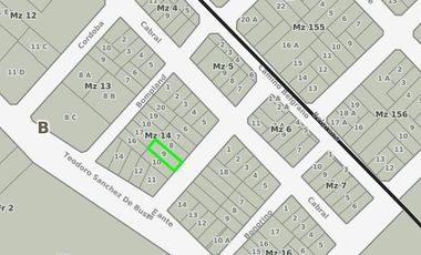 Terreno en venta - 241 mts2 - Gerli