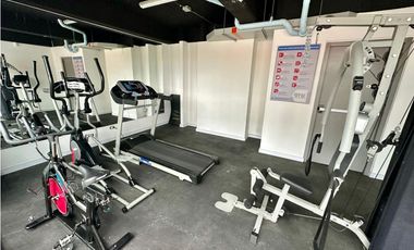 Espectacular apartaestudio dúplex para renta amoblada en Laureles