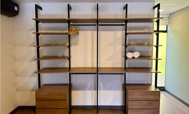Espectacular apartaestudio dúplex para renta amoblada en Laureles