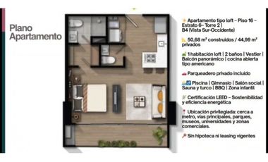 Cesión de derechos de apartaloft en Ciudad del Río