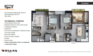 Apartamentos en Mosaiko, Av 30 Agosto, Pereira