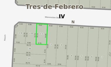 Terreno en venta - 145 mts2 - Caseros