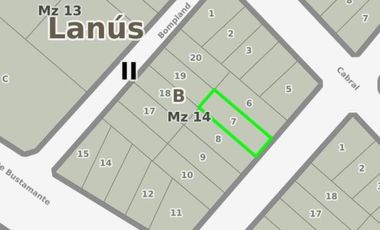 Terreno en venta - 241 mts2 - Gerli