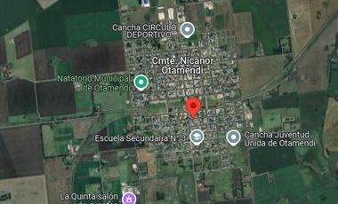 Terreno en venta - 3 dormitorios 2 baños - 400 mts2 - Comandante Nicanor Otamendi