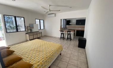 DEPARTAMENTO EN RENTA, LOFT  SEMI-AMUEBLADO. CARMEN, CAMPECHE